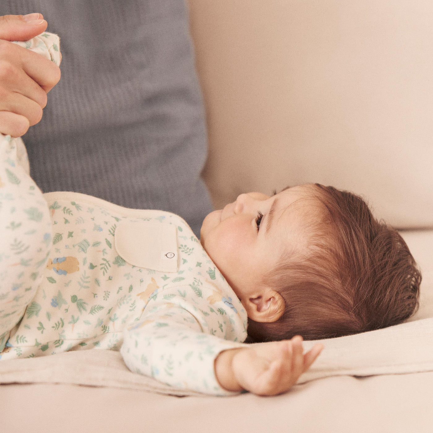 Peter Rabbit Zip-Up Sleepsuit