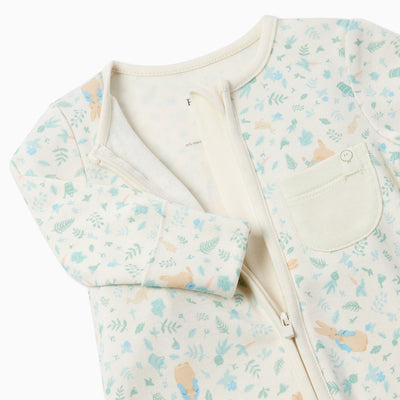 Peter Rabbit Zip-Up Sleepsuit