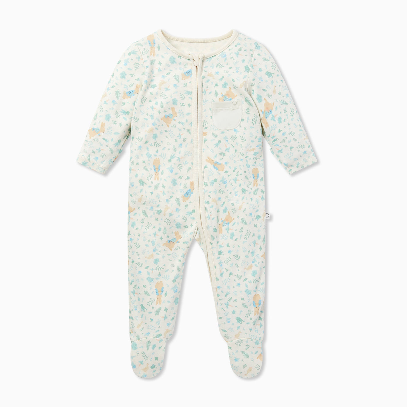Peter Rabbit Zip-Up Sleepsuit