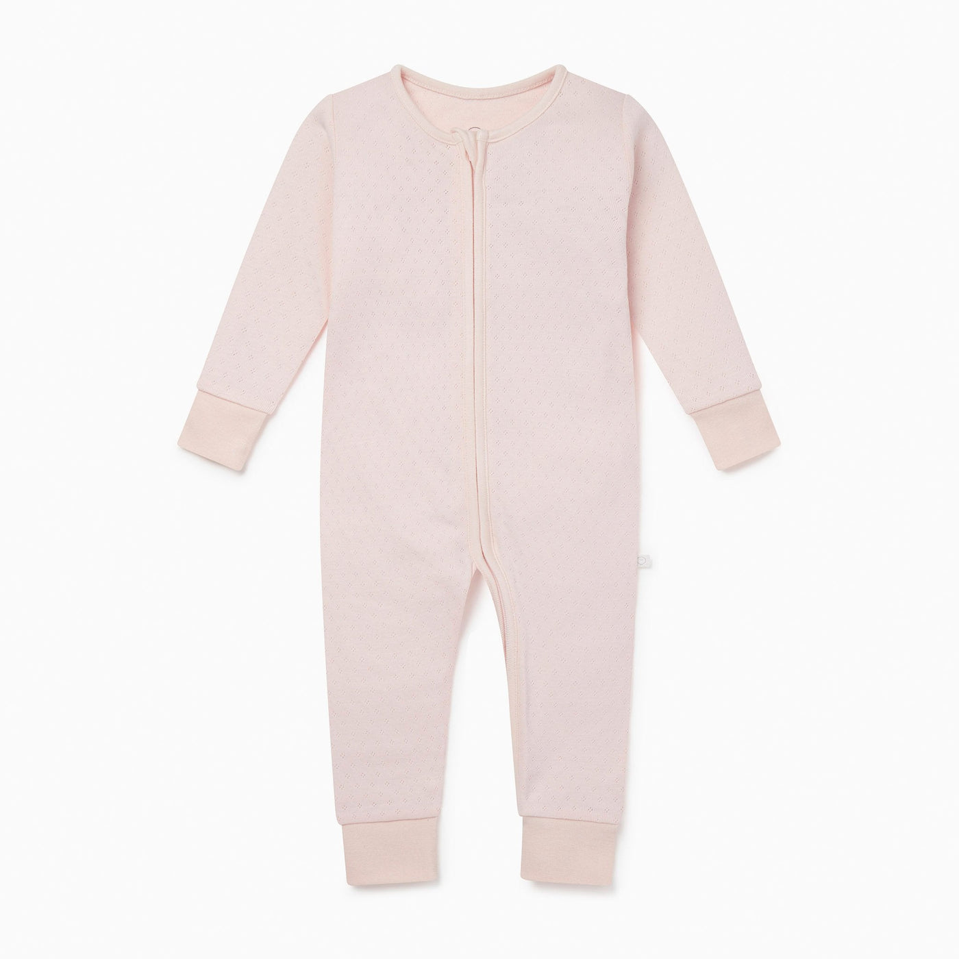 Pointelle Clever Zip Sleepsuit