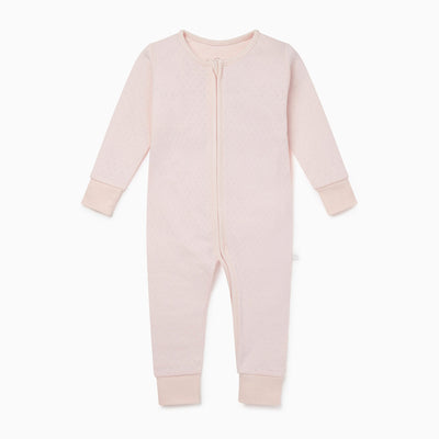 Pointelle Clever Zip Sleepsuit