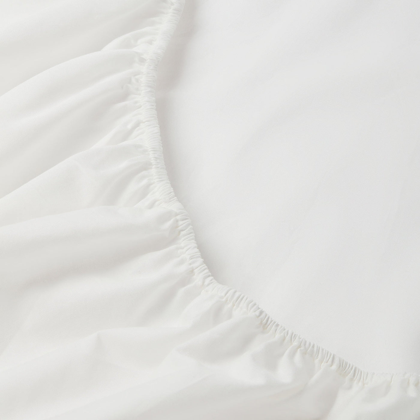 White Cot Bed Fitted Sheet