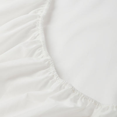 White Cot Bed Fitted Sheet