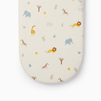 Printed Moses Basket Fitted Sheet