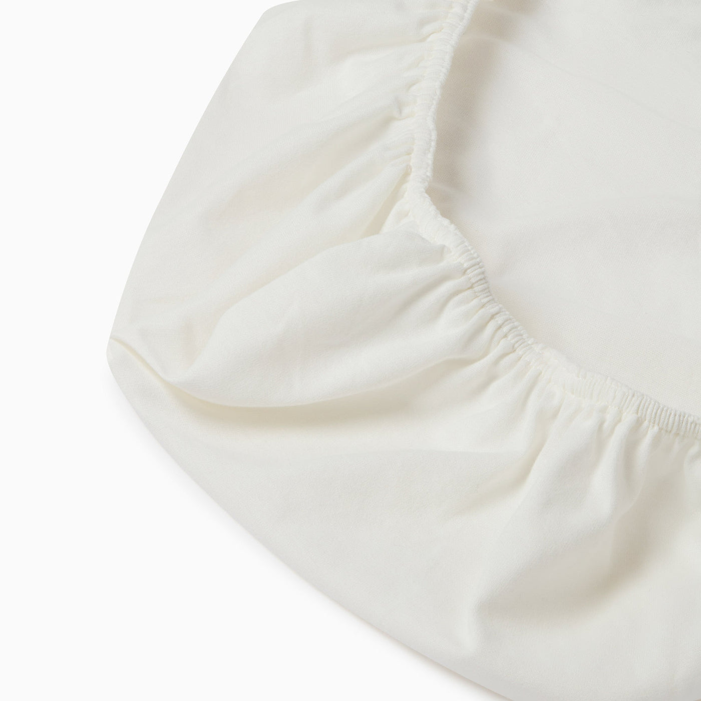 White Moses Basket Fitted Sheet