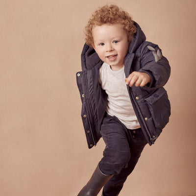 Recycled Waterproof Puffer Dino Coat