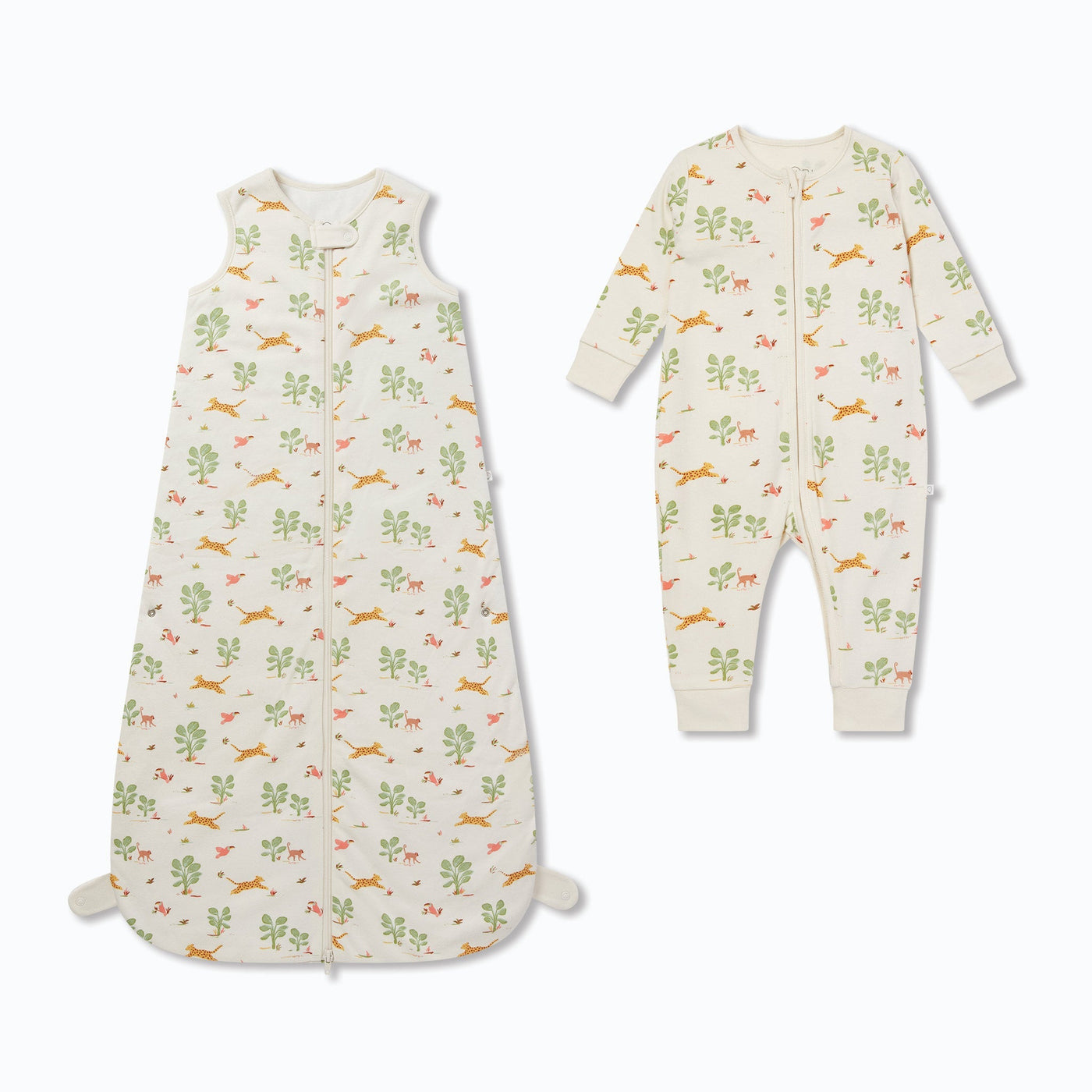 Rainforest Front Opening Bedtime Set 1.5 TOG