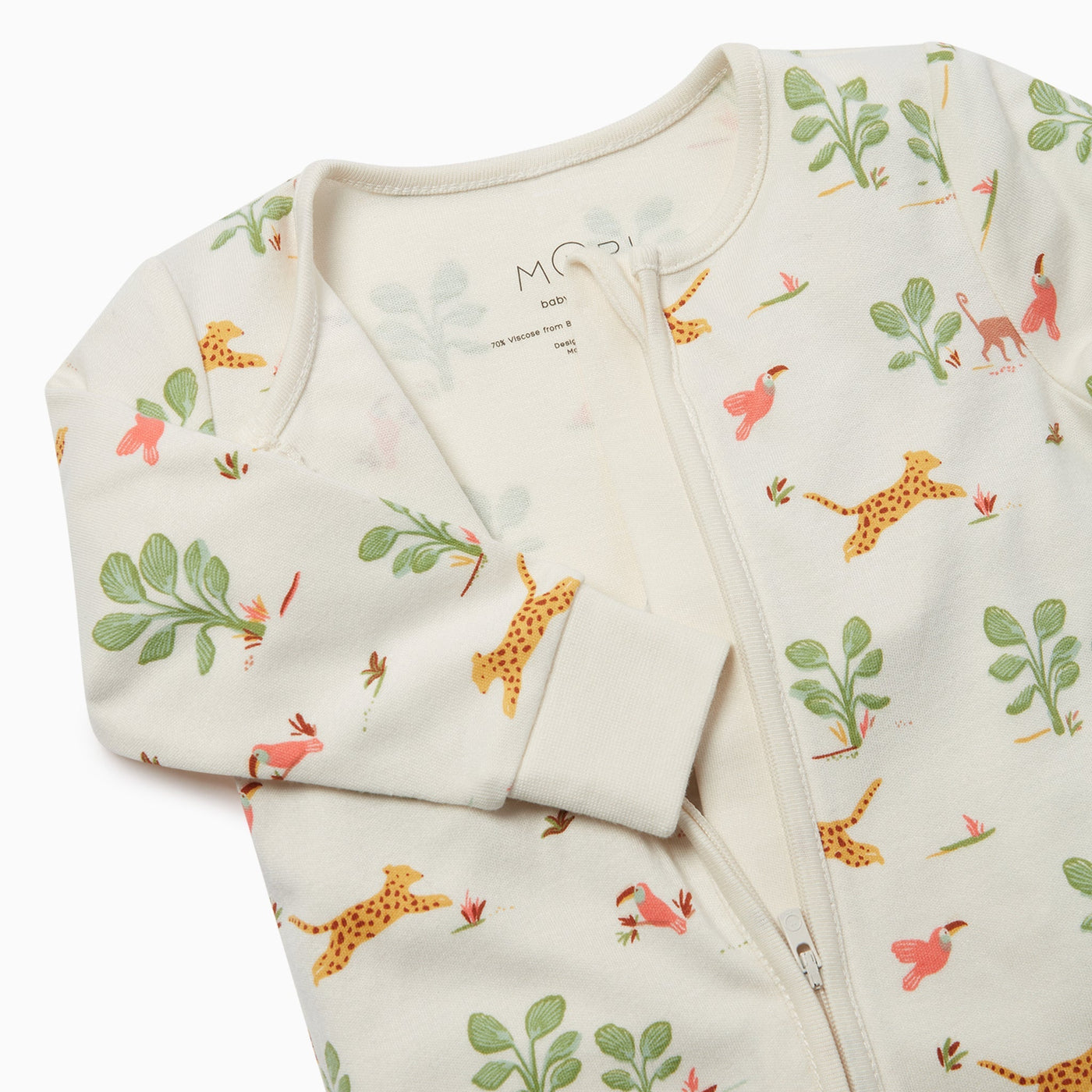 Rainforest Clever Zip Sleepsuit