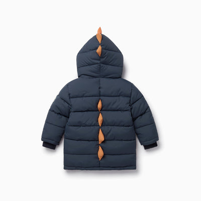 Recycled Waterproof Padded Dino Coat