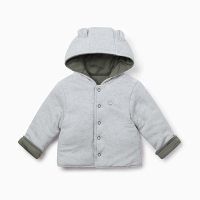 Khaki Cloud Reversible Coat