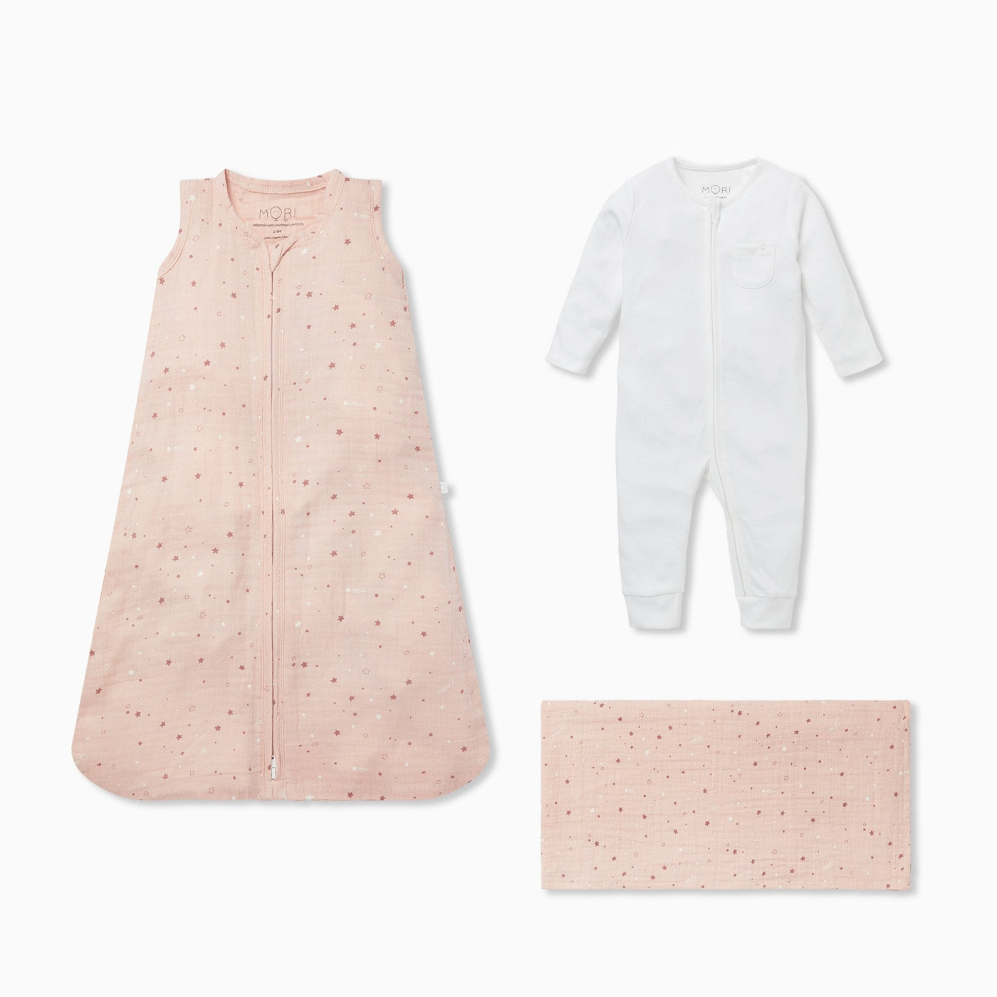Star Muslin Bedtime Set 0.5 TOG