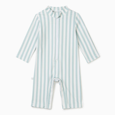 Surf Stripe Sun Safe Suit & Hat