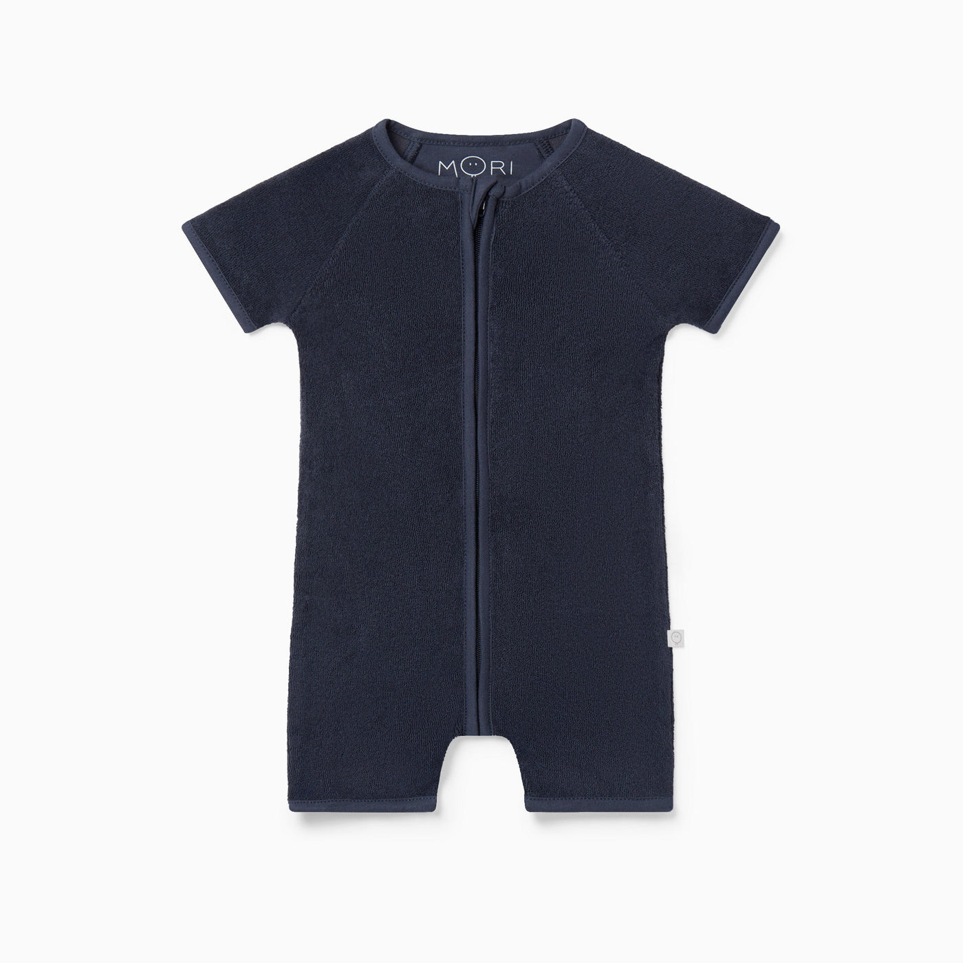 Terry Towelling Zip-Up Romper