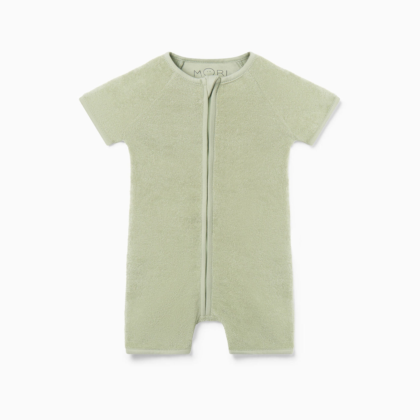 Terry Towelling Zip-Up Romper