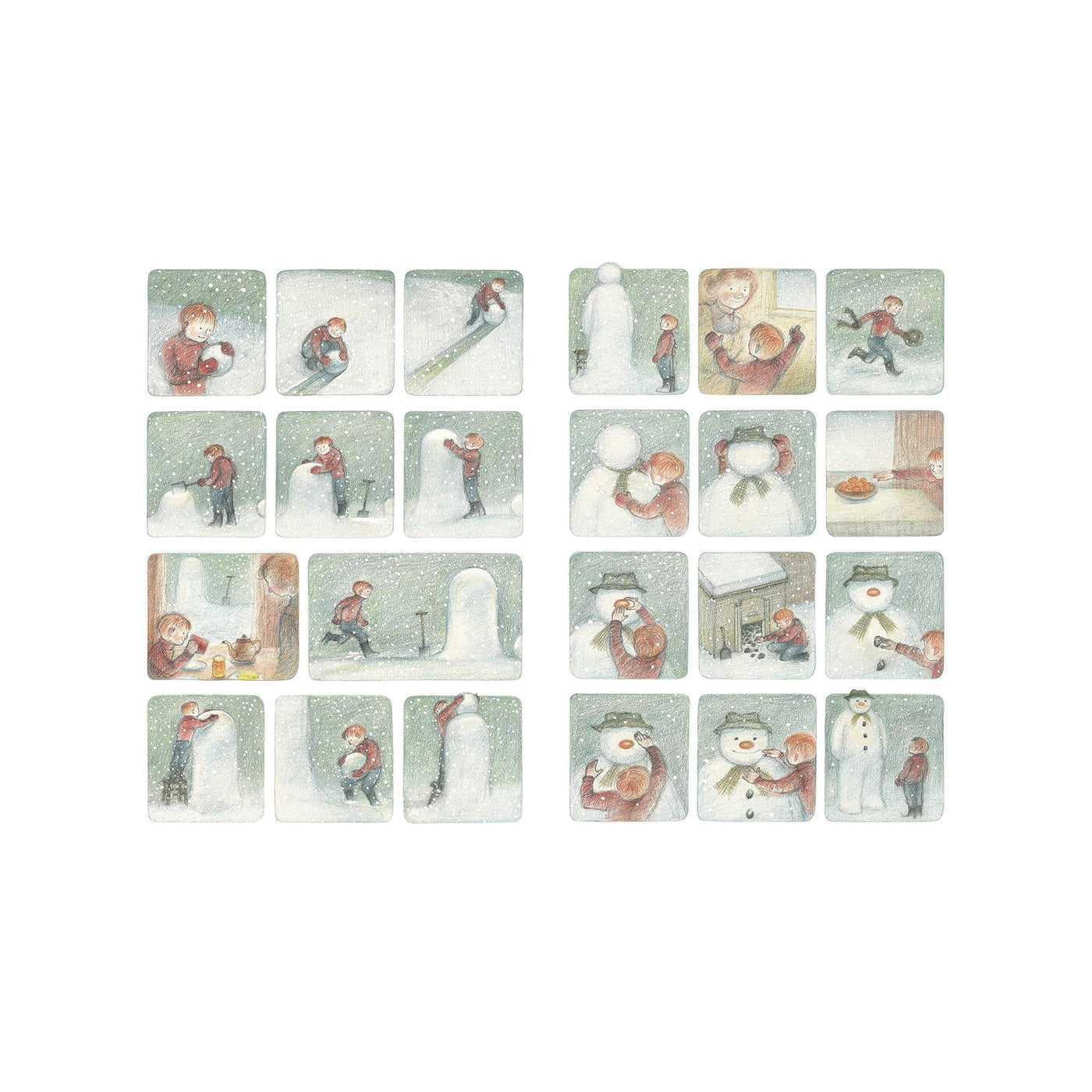 The Snowman Board Book