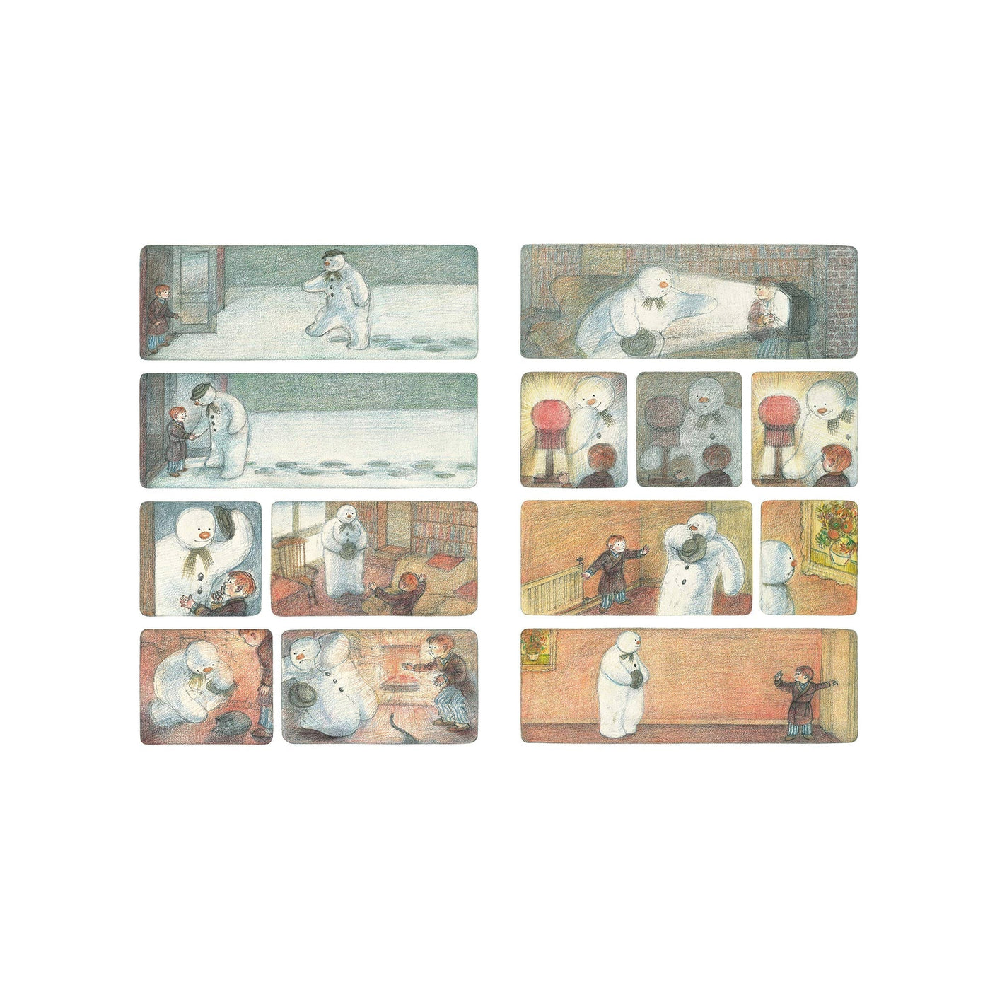 The Snowman Board Book