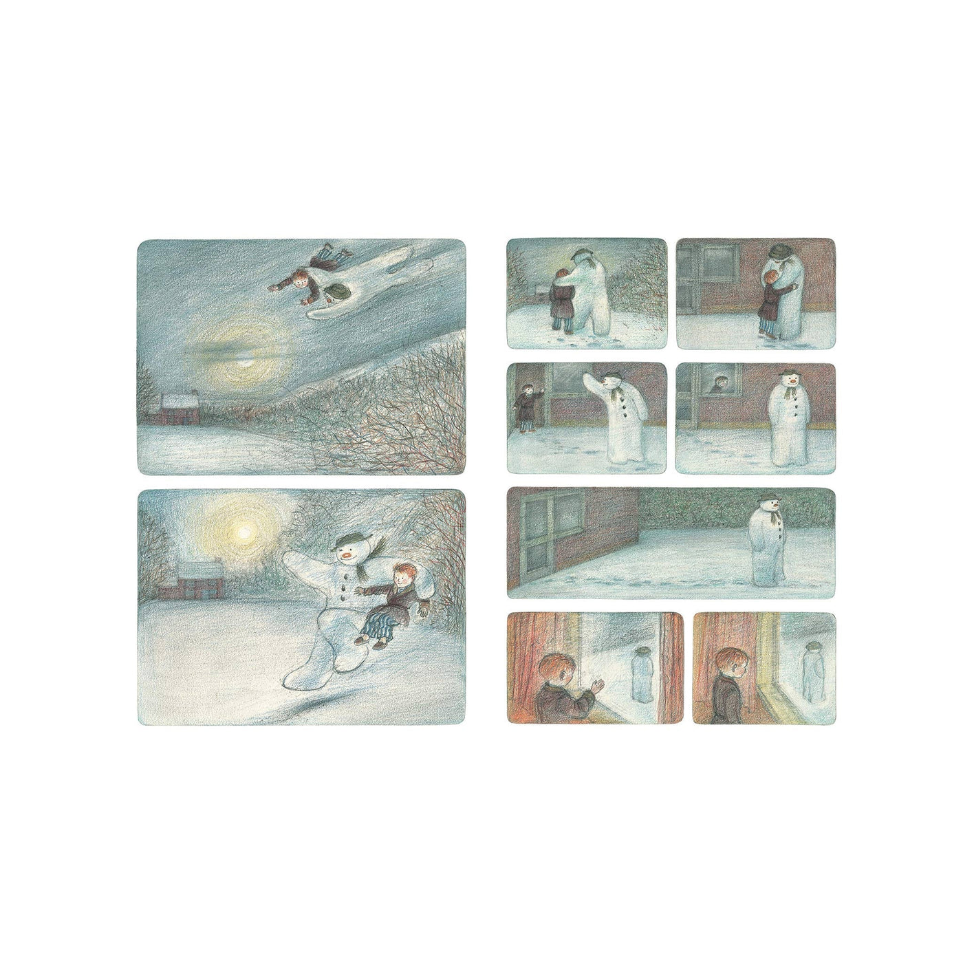 The Snowman Board Book