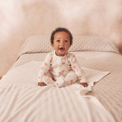 The Very Hungry Caterpillar Print Zip-Up Sleepsuit