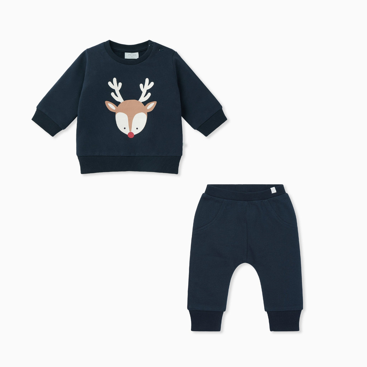 Reindeer Sweatshirt & Joggers Outfit