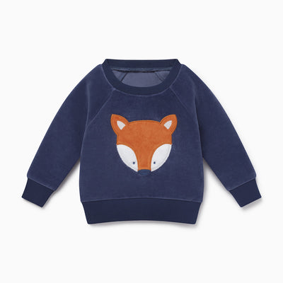 Velour Fox Sweatshirt & Joggers Outfit