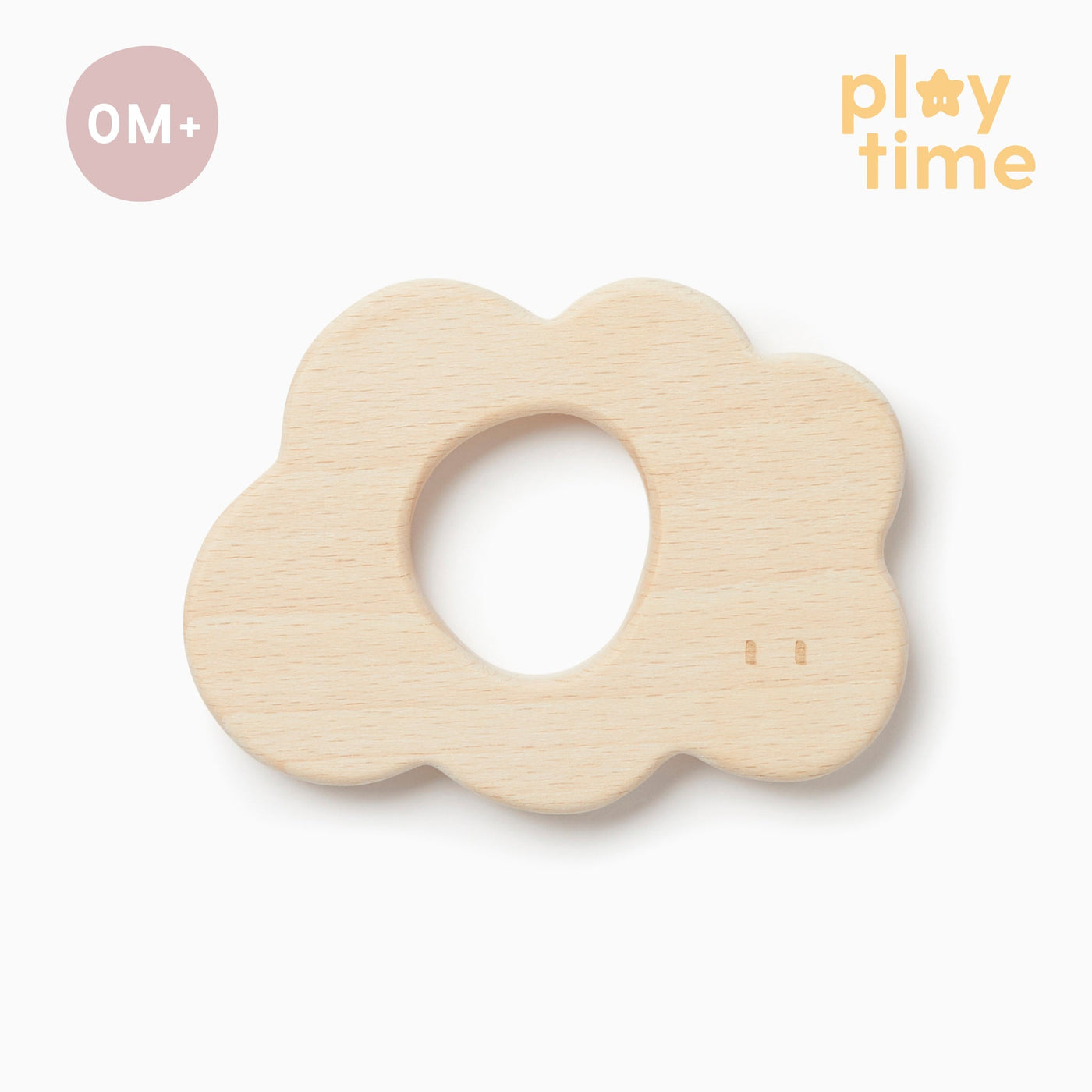 Wooden Cloud Teether