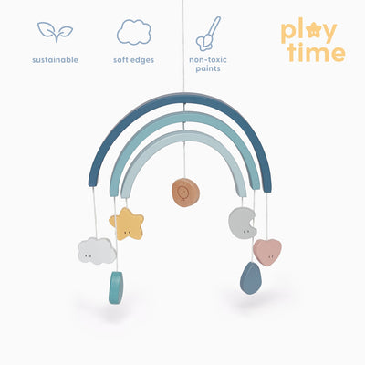 Wooden Rainbow Decoration