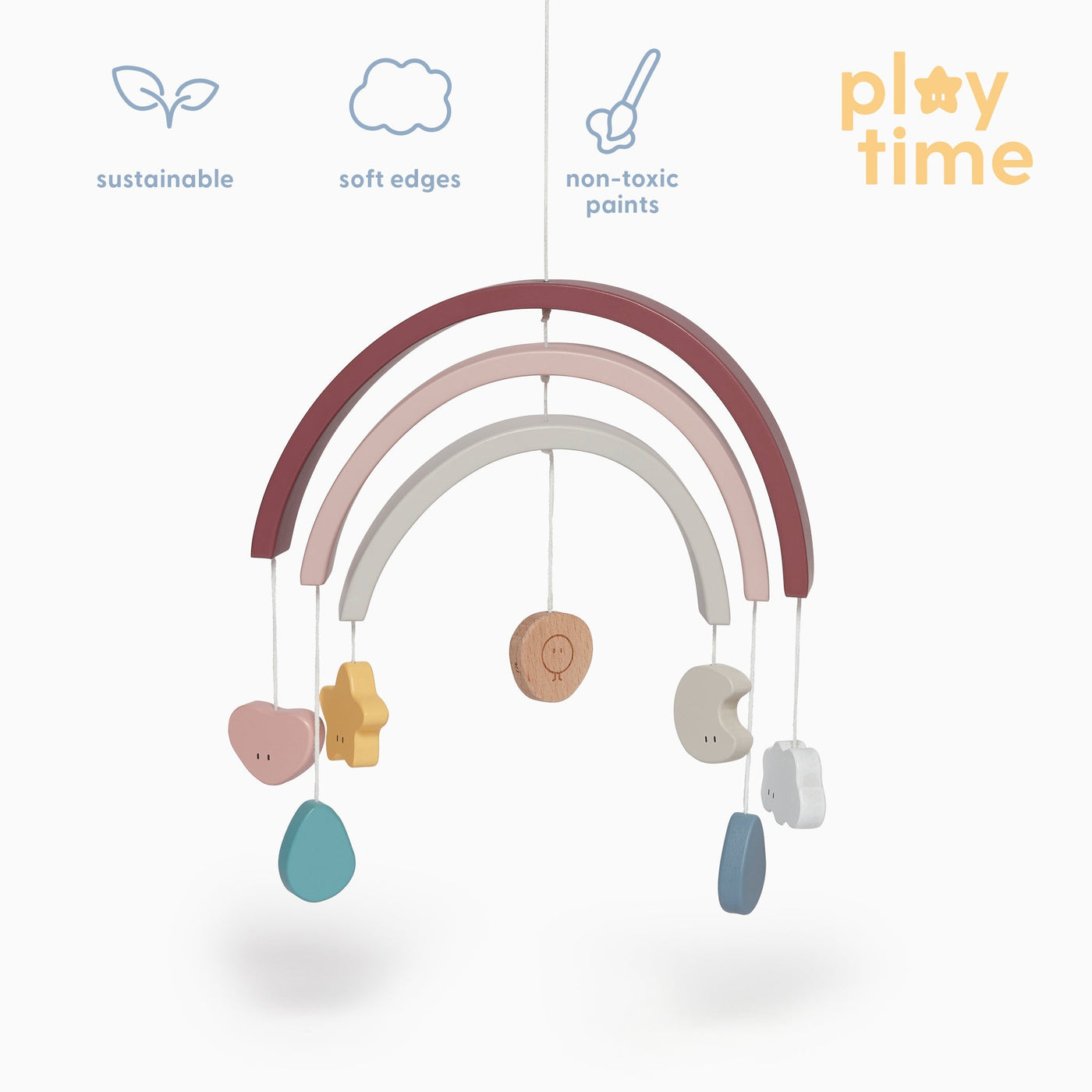 Wooden Rainbow Decoration