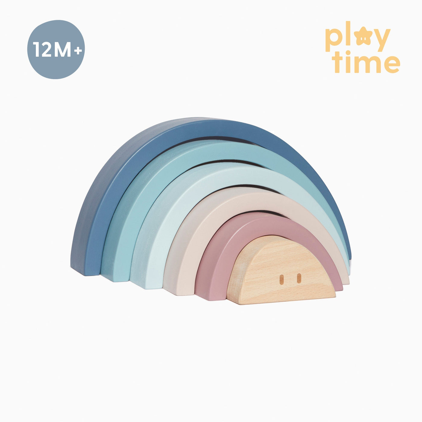 Wooden Rainbow Stacker