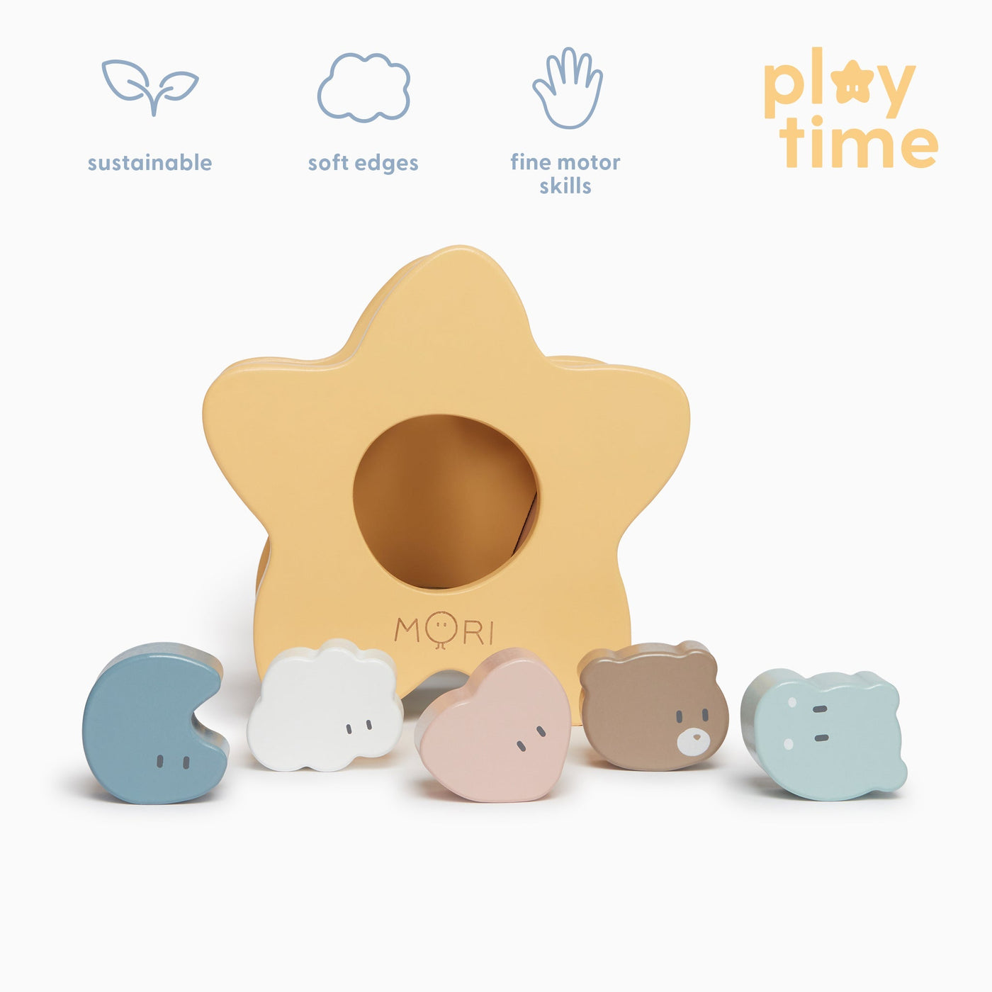 Wooden Star Shape Sorter