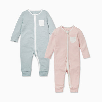 Clever Zip Sleepsuit 2 Pack