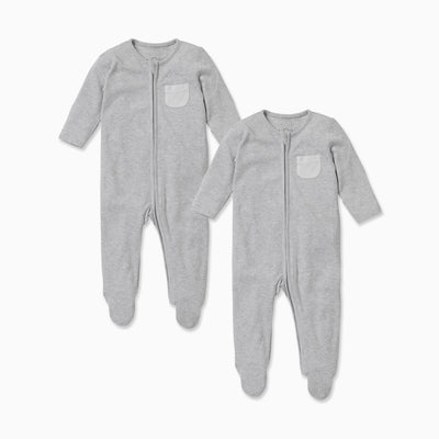 Clever Zip Sleepsuit 2 Pack