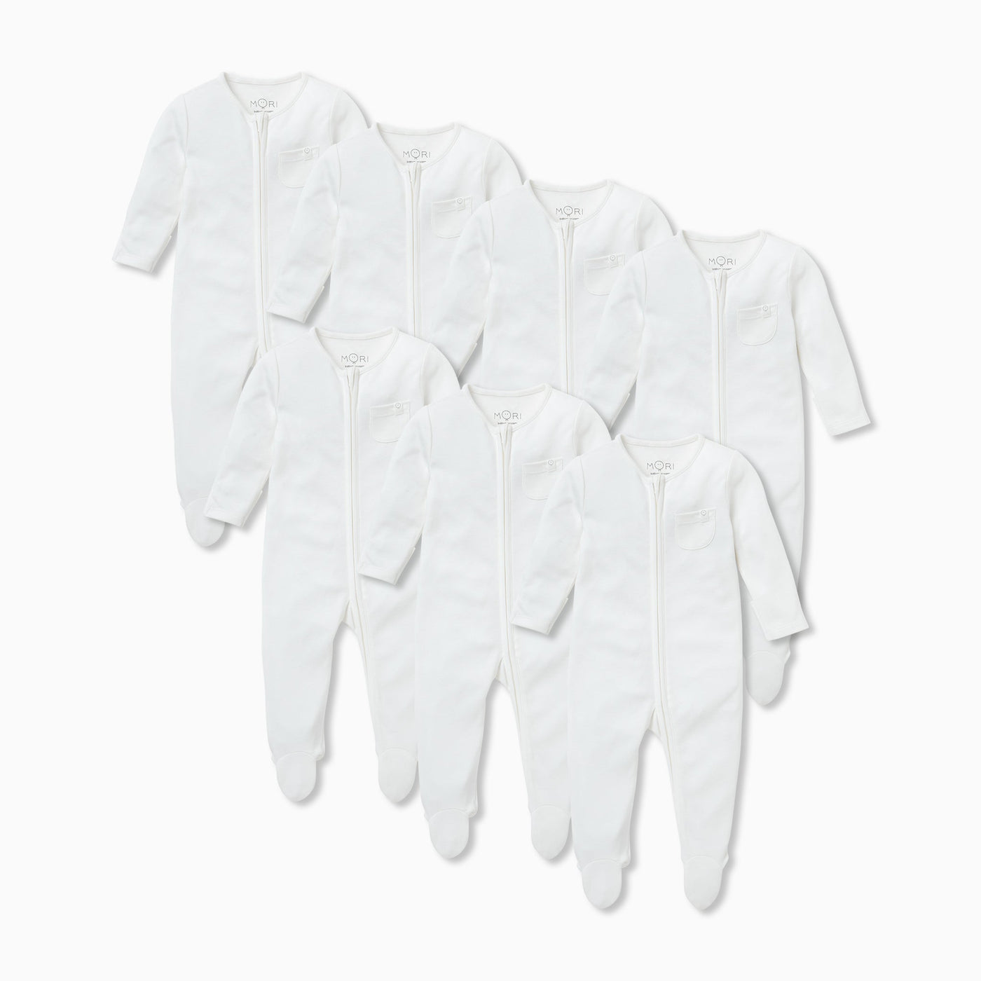 Clever Zip Sleepsuit 7 Pack