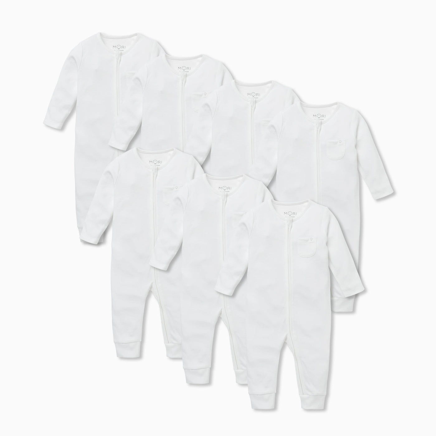 Clever Zip Sleepsuit 7 Pack