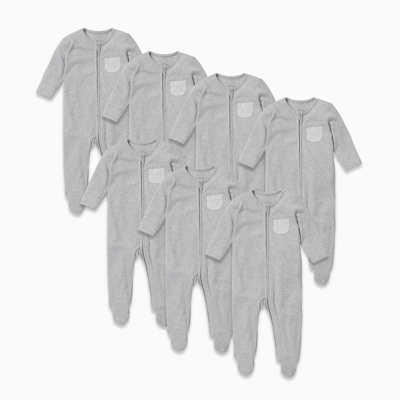 Clever Zip Sleepsuit 7 Pack