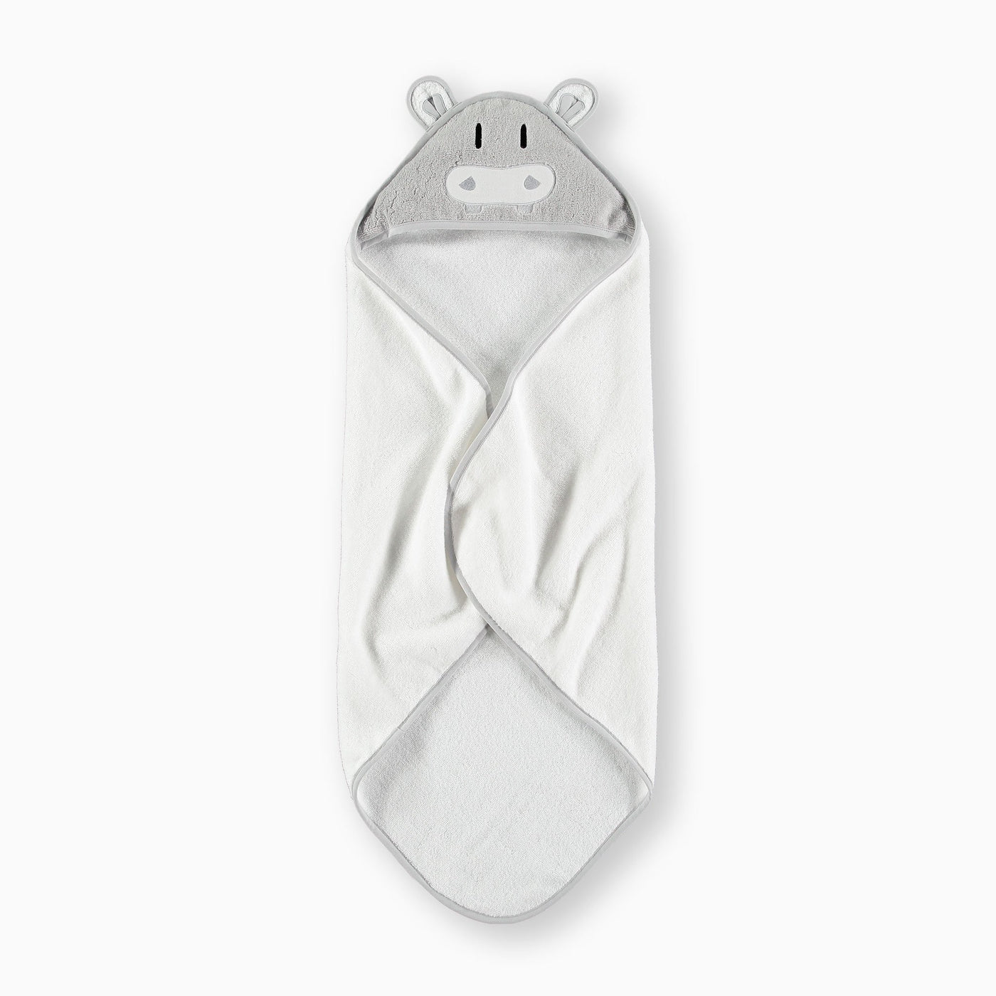 Hippo Hooded Baby Towel