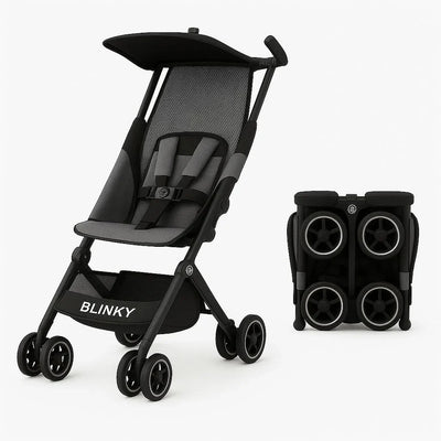Blinky Air 2 All-Terrain Lightweight Travel Stroller with Reclining Seat