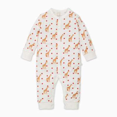 Giraffe Front Opening Sleepsuit