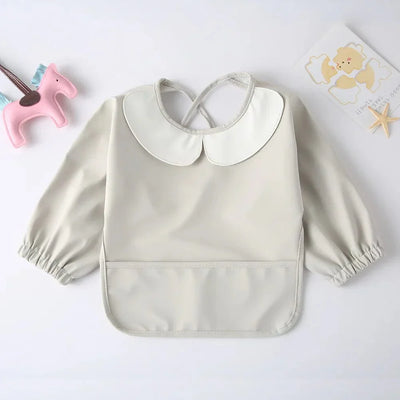Baby Waterproof Long Sleeve Bib