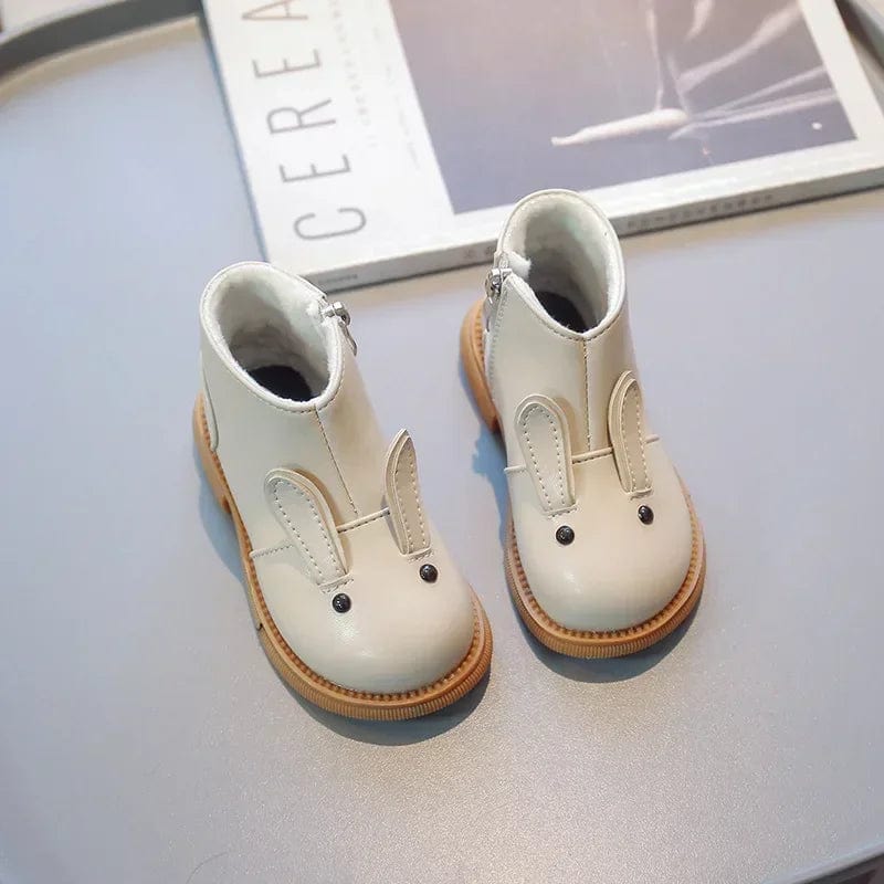 Bunny Design Baby Leather Boots
