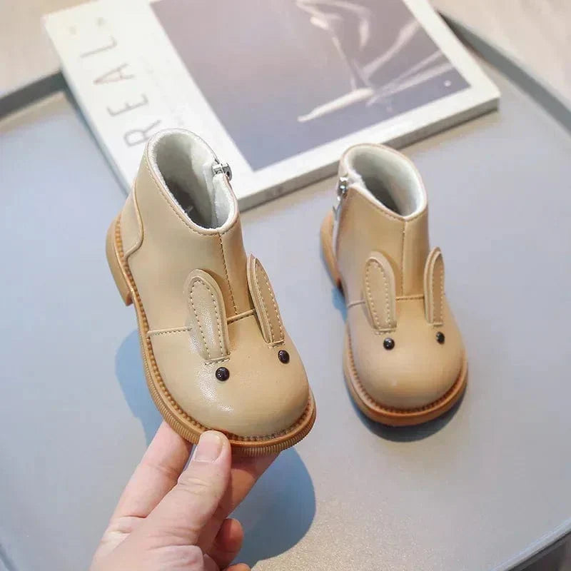 Bunny Design Baby Leather Boots