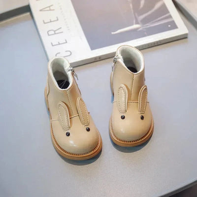 Bunny Design Baby Leather Boots