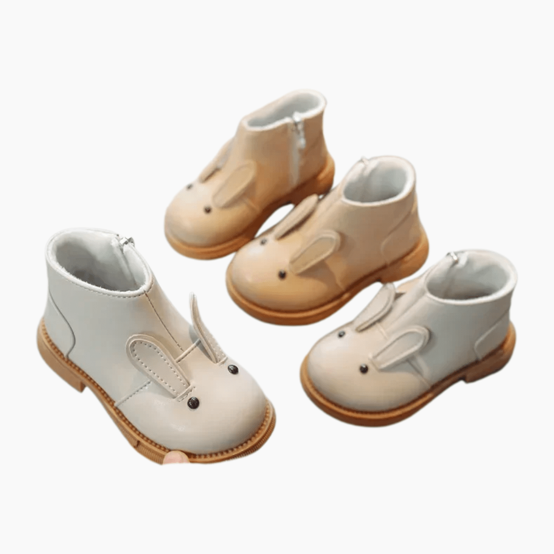 Bunny Design Baby Leather Boots