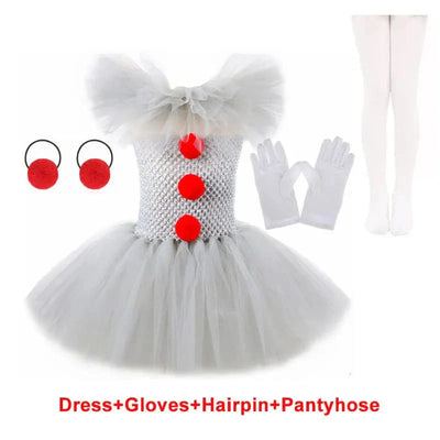 Creepy Clown Tutu Dress