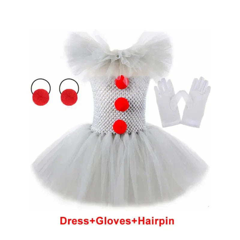 Creepy Clown Tutu Dress