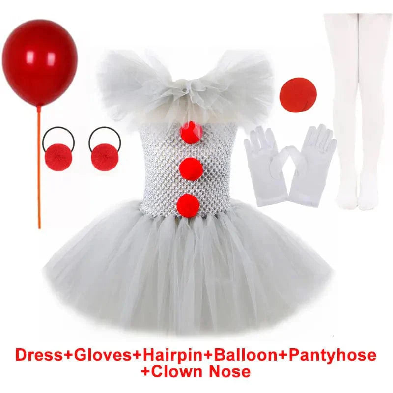Creepy Clown Tutu Dress