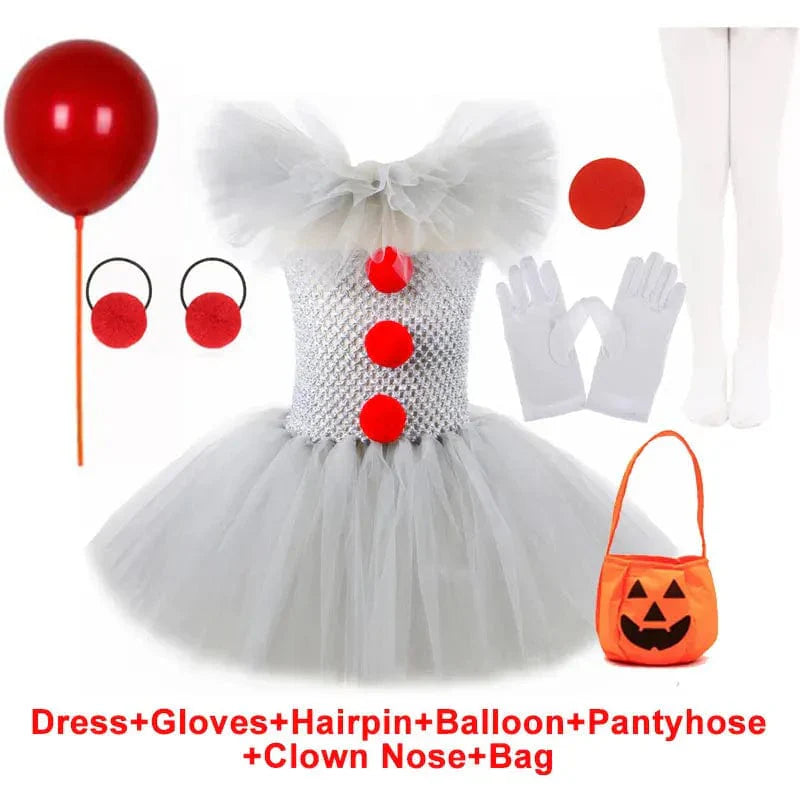 Creepy Clown Tutu Dress