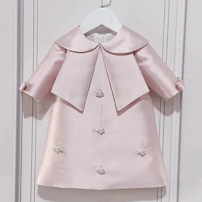 Elegant Satin Girls Dress