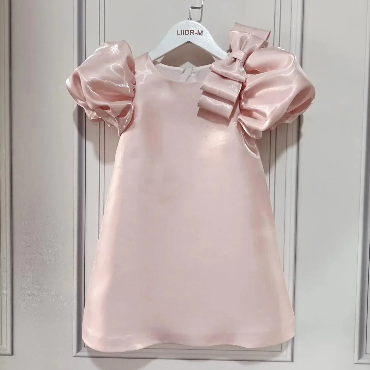 Elegant Satin Girls Dress