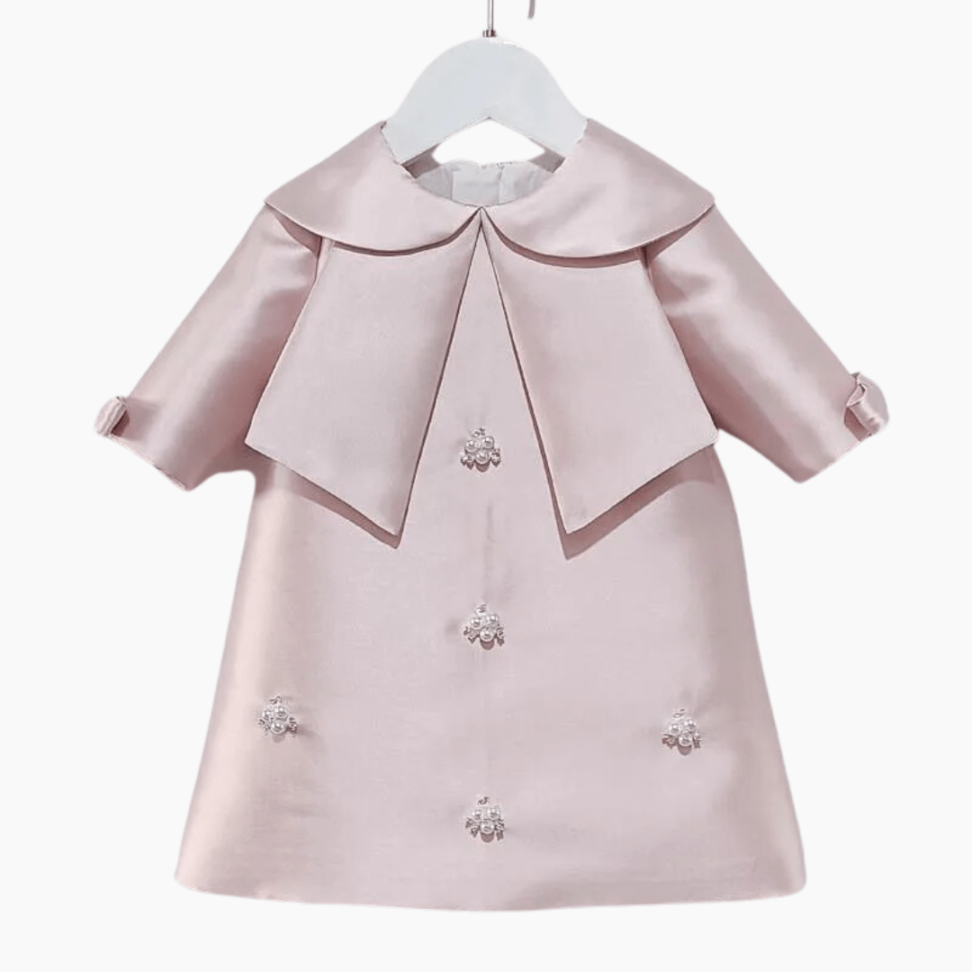 Elegant Satin Girls Dress