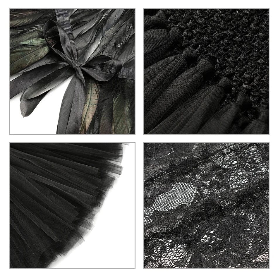 Maleficent Inspired Kids Costume Set